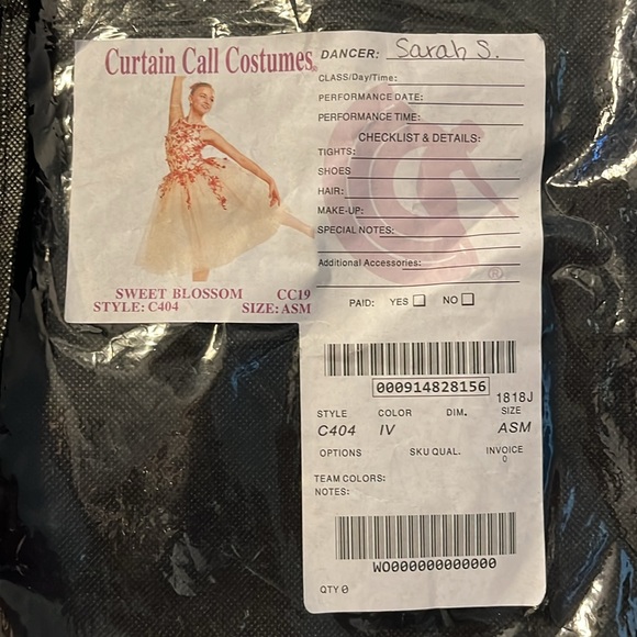 Dance competition costume - Picture 9 of 9